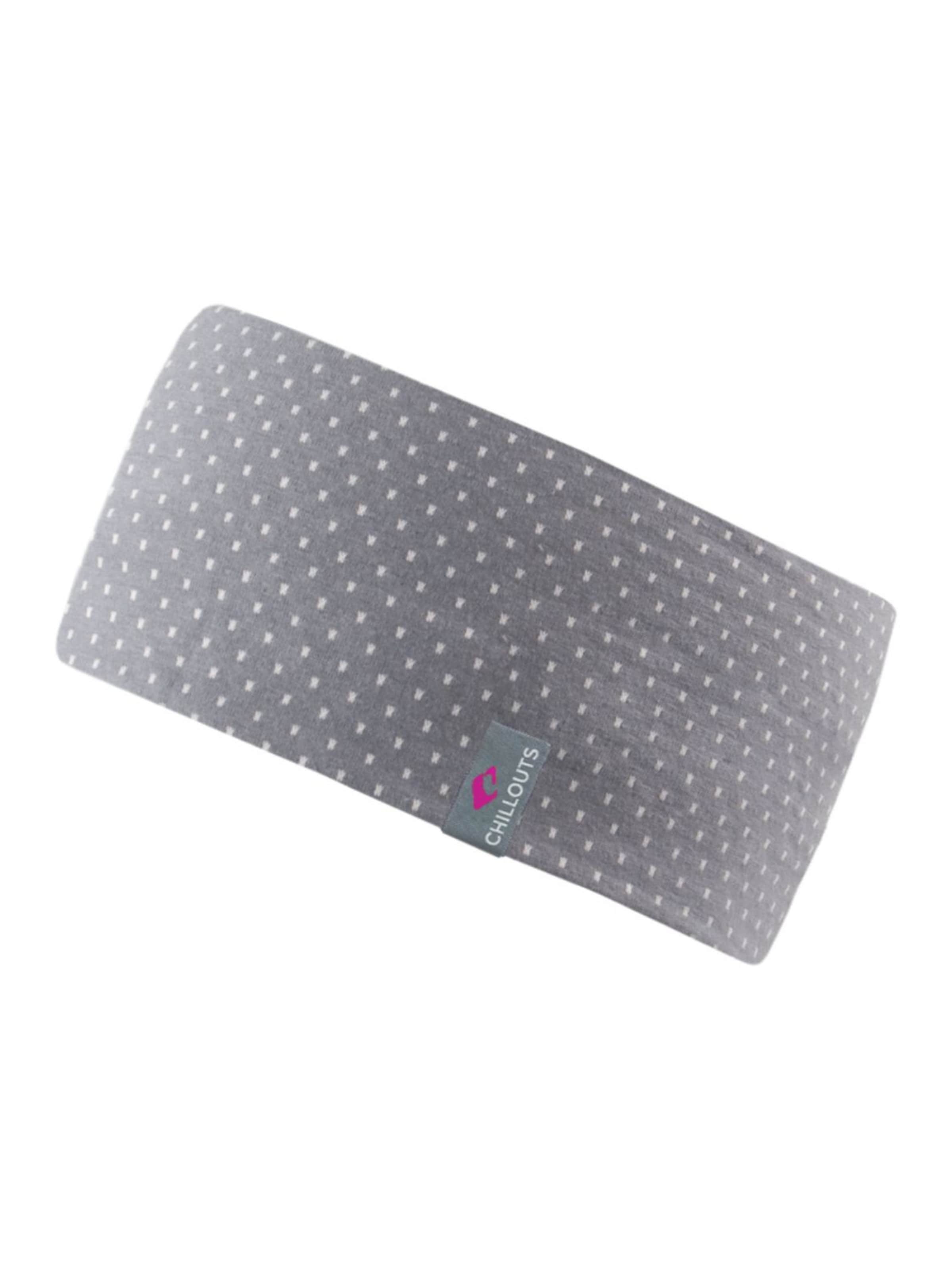 chillouts Headband 'Stirnband "Zurich"' in Grey: front