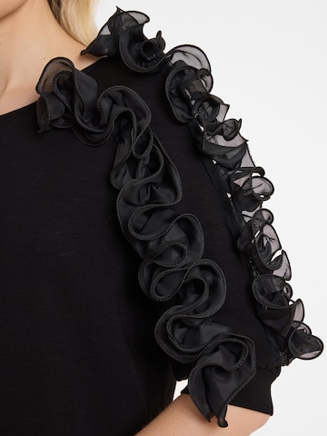 Ana Alcazar Top 'Agini' in Schwarz