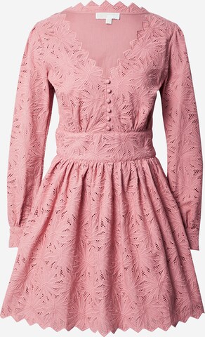 MICHAEL Michael Kors Kleid 'PALM EYELET' in Pink: predná strana