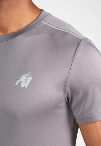 T-Shirt fonctionnel 'Easton' Gorilla Wear en gris