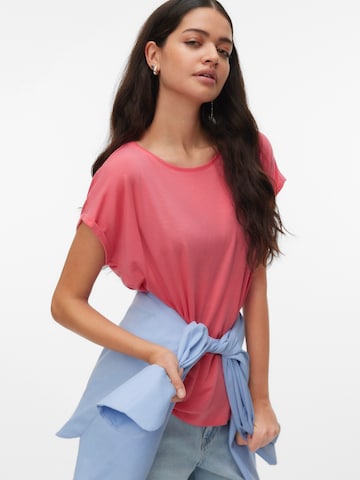 VERO MODA Shirt 'VMAVA' in Red: front