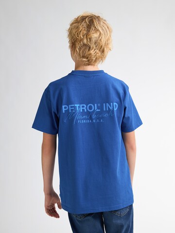 Petrol Industries Shirt 'Oceanpoint' in Blauw: voorkant