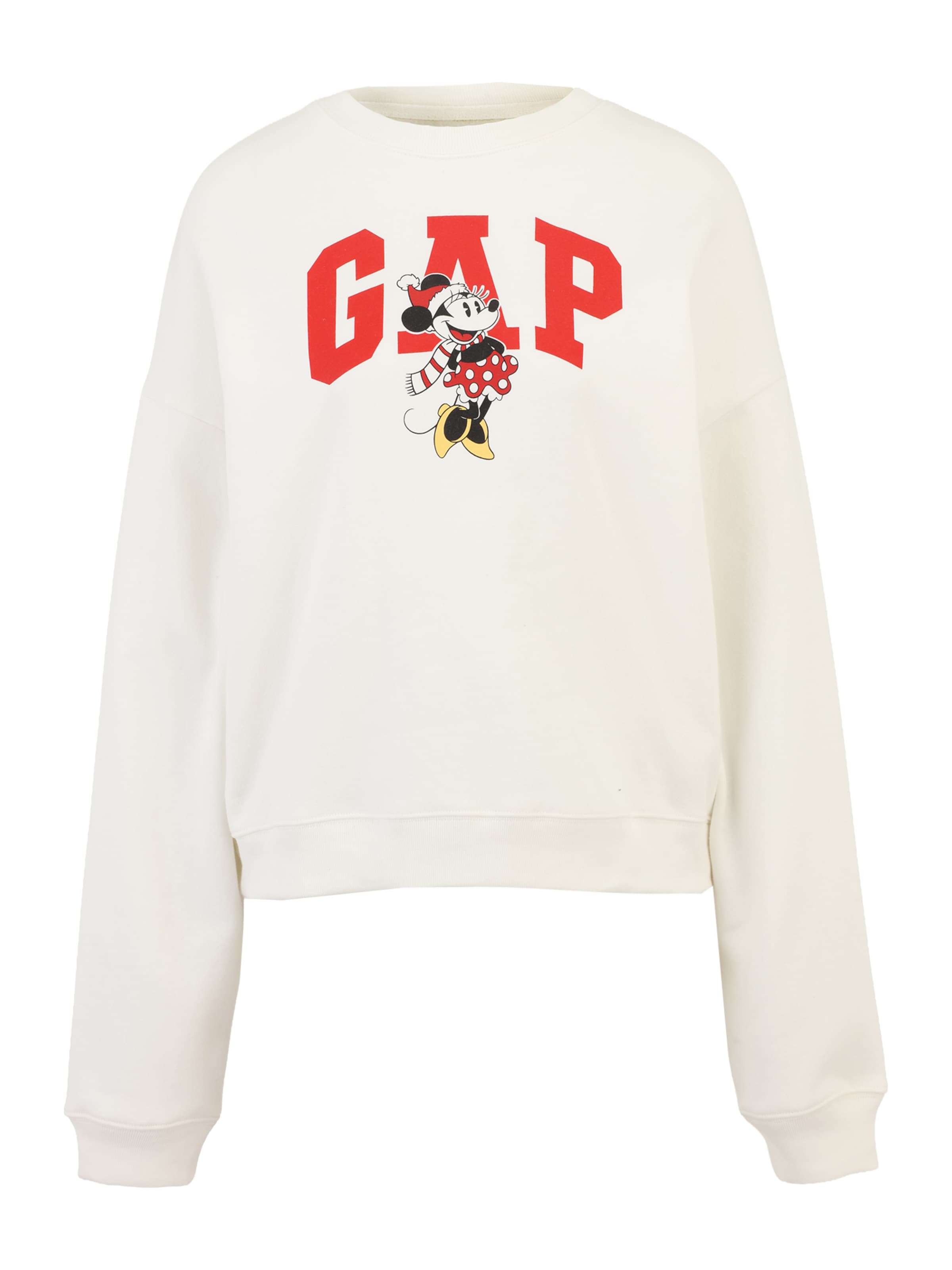 Gap Tall Sweatshirt in Wit: voorkant