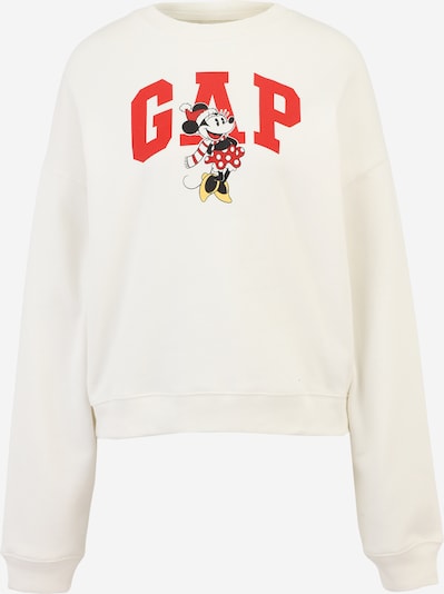 Gap Tall Sweater majica u žuta / crvena / crna / bijela, Pregled proizvoda