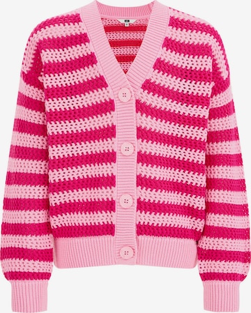WE Fashion Cardigan i pink: forside