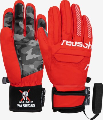 REUSCH Fingerhandschuhe 'Warrior R-TEX® XT' in Rot: predná strana