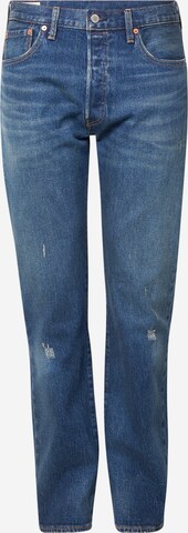 LEVI'S ® Regular Jeans '501' in Blauw: voorkant