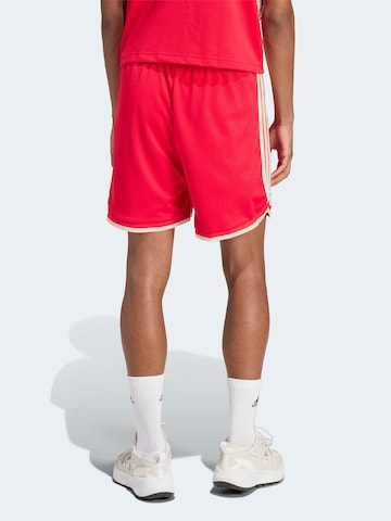 ADIDAS SPORTSWEAR Regular Sportbroek 'Stadium' in Rood