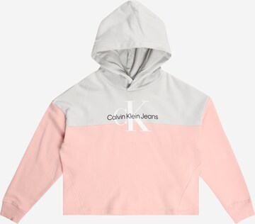 Calvin Klein Jeans Sweatshirt in Pink: predná strana