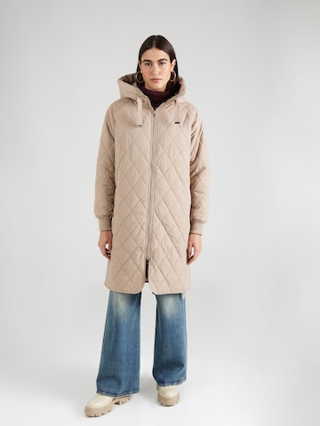 Manteau mi-saison InWear en beige : devant