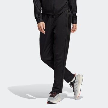 ADIDAS SPORTSWEAR Regular Workout Pants 'Tiro Suit-Up Advanced' in Black: front