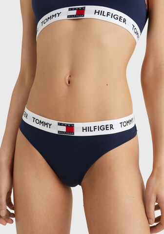 Tommy Hilfiger Underwear Regular Thong in Blue
