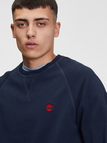 TIMBERLAND Sweatshirt i blå