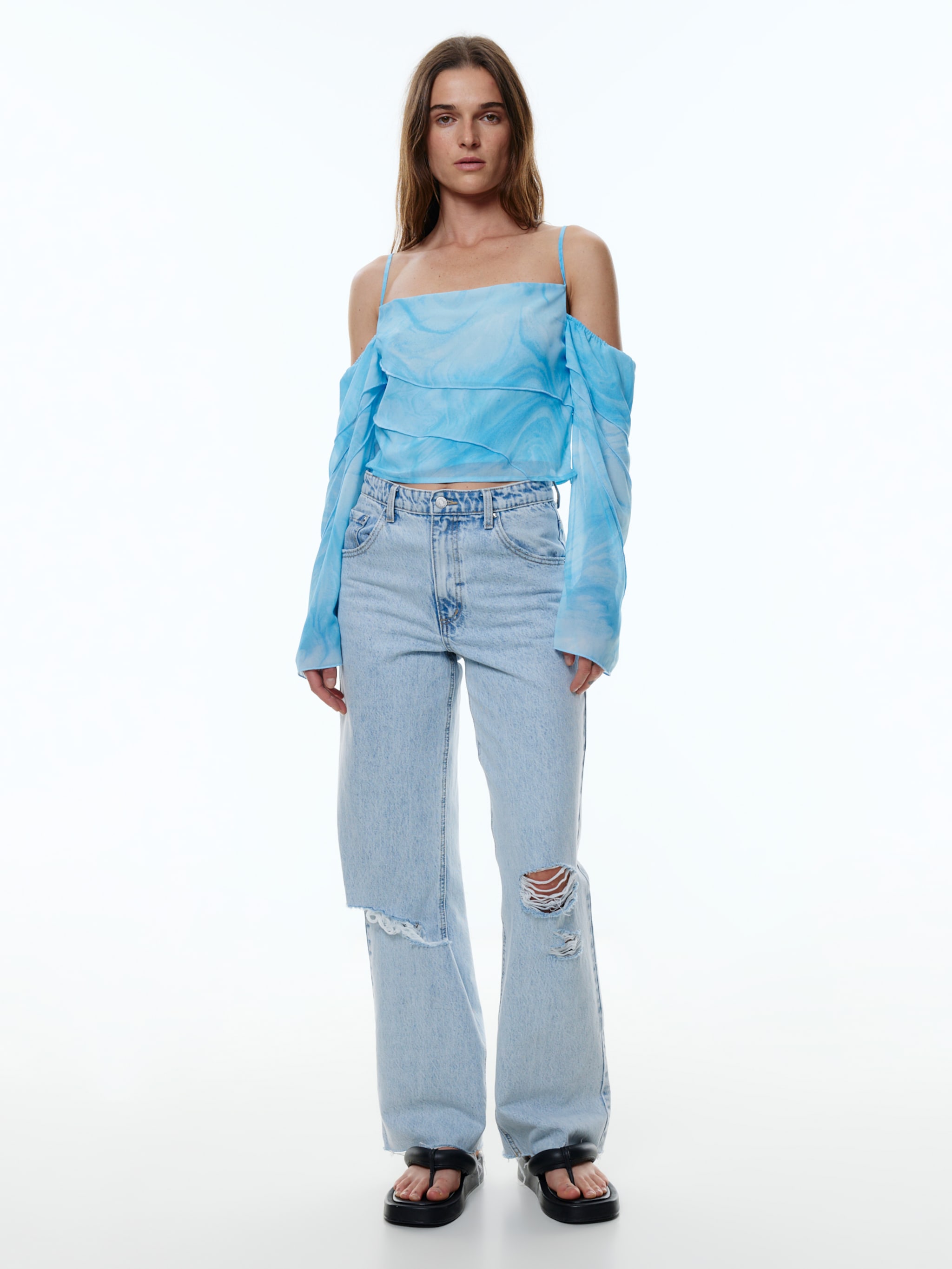 EDITED Produits Chemisier 'Neyla' bleu