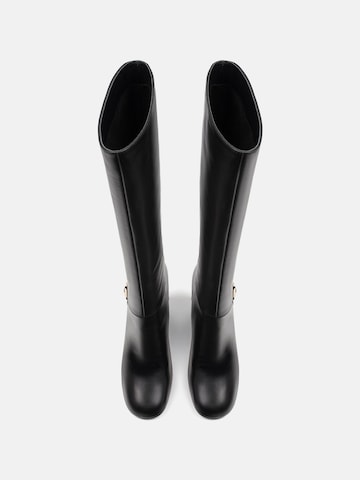 L37 HANDMADE SHOES Boots 'GOLDEN MOON' in Zwart