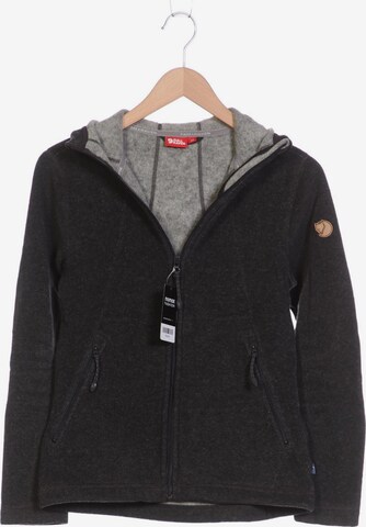 Fjällräven Sweatshirt & Zip-Up Hoodie in XS in Grey: front
