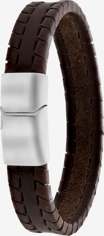 Bracelet 'Urban Story' Lucardi en marron : devant