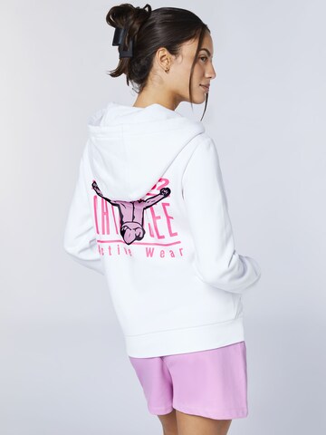 CHIEMSEE Sweatjacke in Weiß