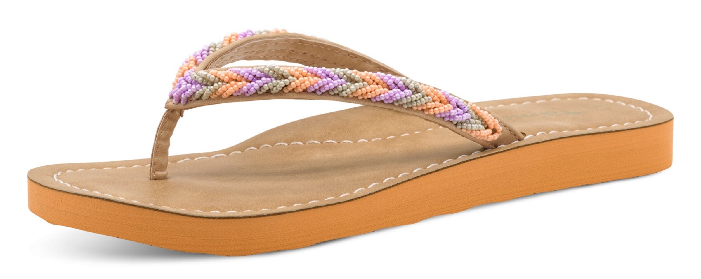 Tamaris Zehentrenner in Orange: Vorderseite