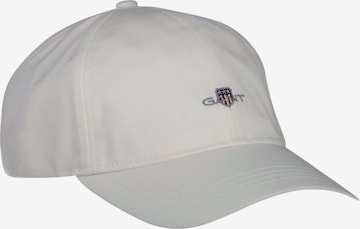 Casquette GANT en blanc : devant