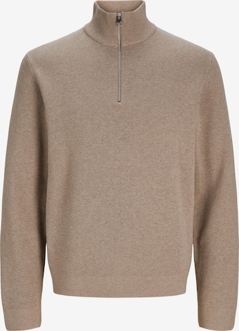 Pull-over 'JPRBLAmMilano' JACK & JONES en beige : devant