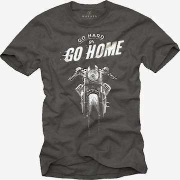 MAKAYA Shirt in Grey: front