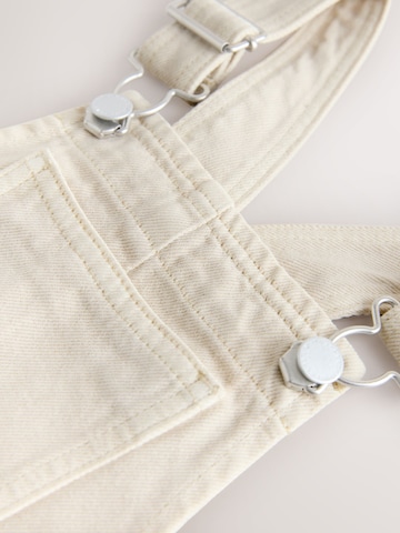 Next Loosefit Hängselbyxa i grå