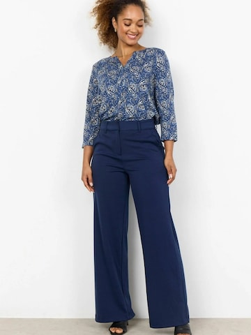 Soyaconcept Wide Leg Hose in Blau