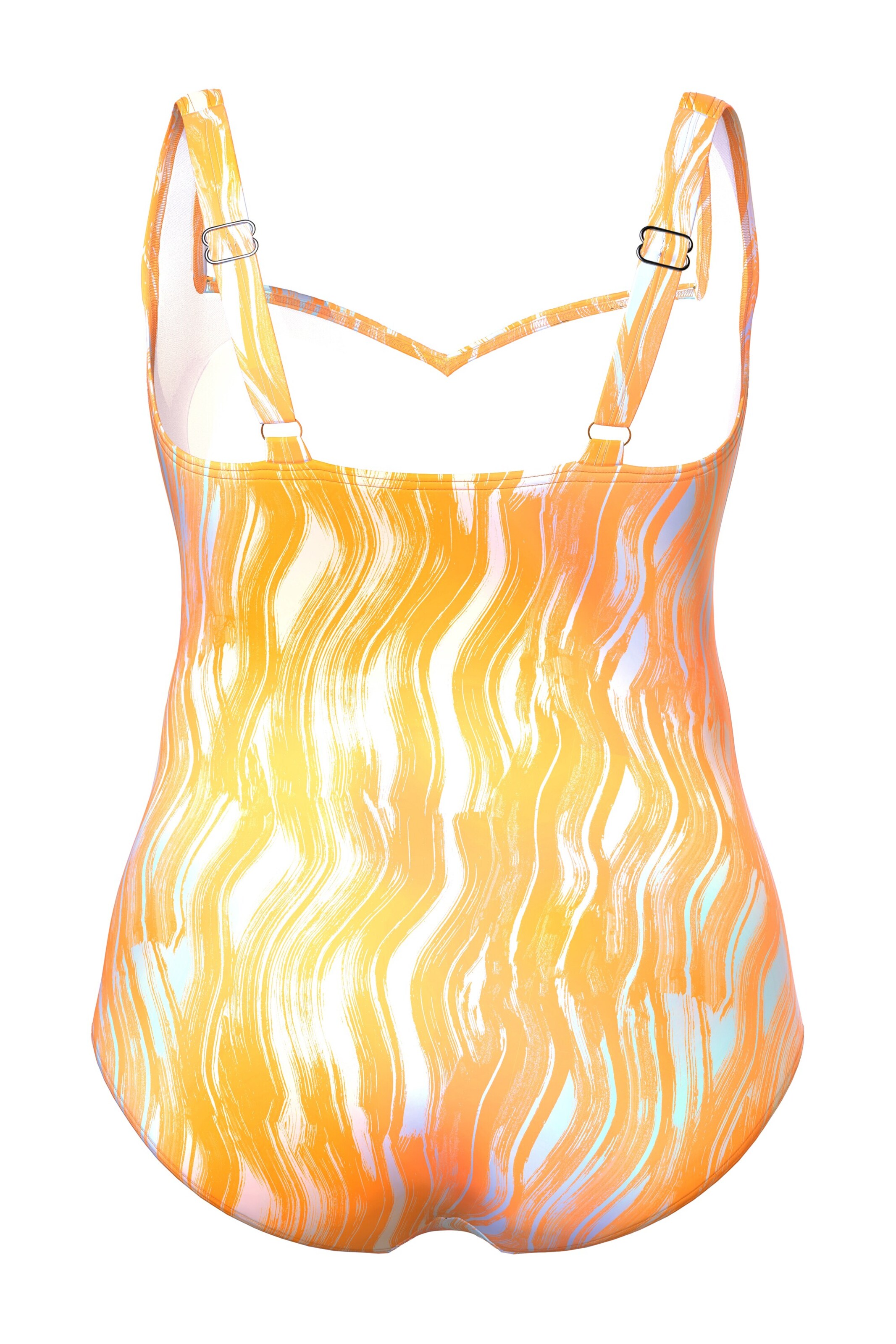Maillot de bain Ulla Popken en orange