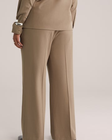 WE Fashion Wide Leg Hose in Grau