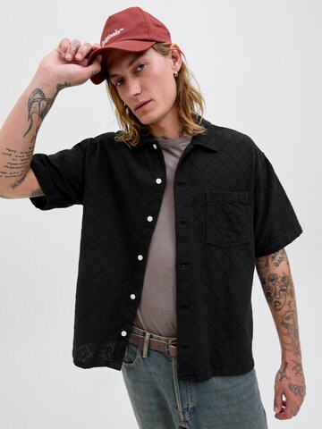 Comfort fit Camicia di JACK & JONES in nero
