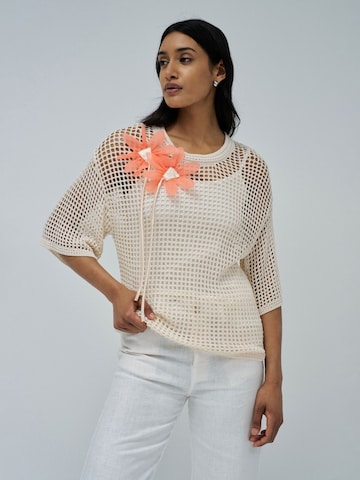 Salsa Jeans Shirt in Beige: Vorderseite