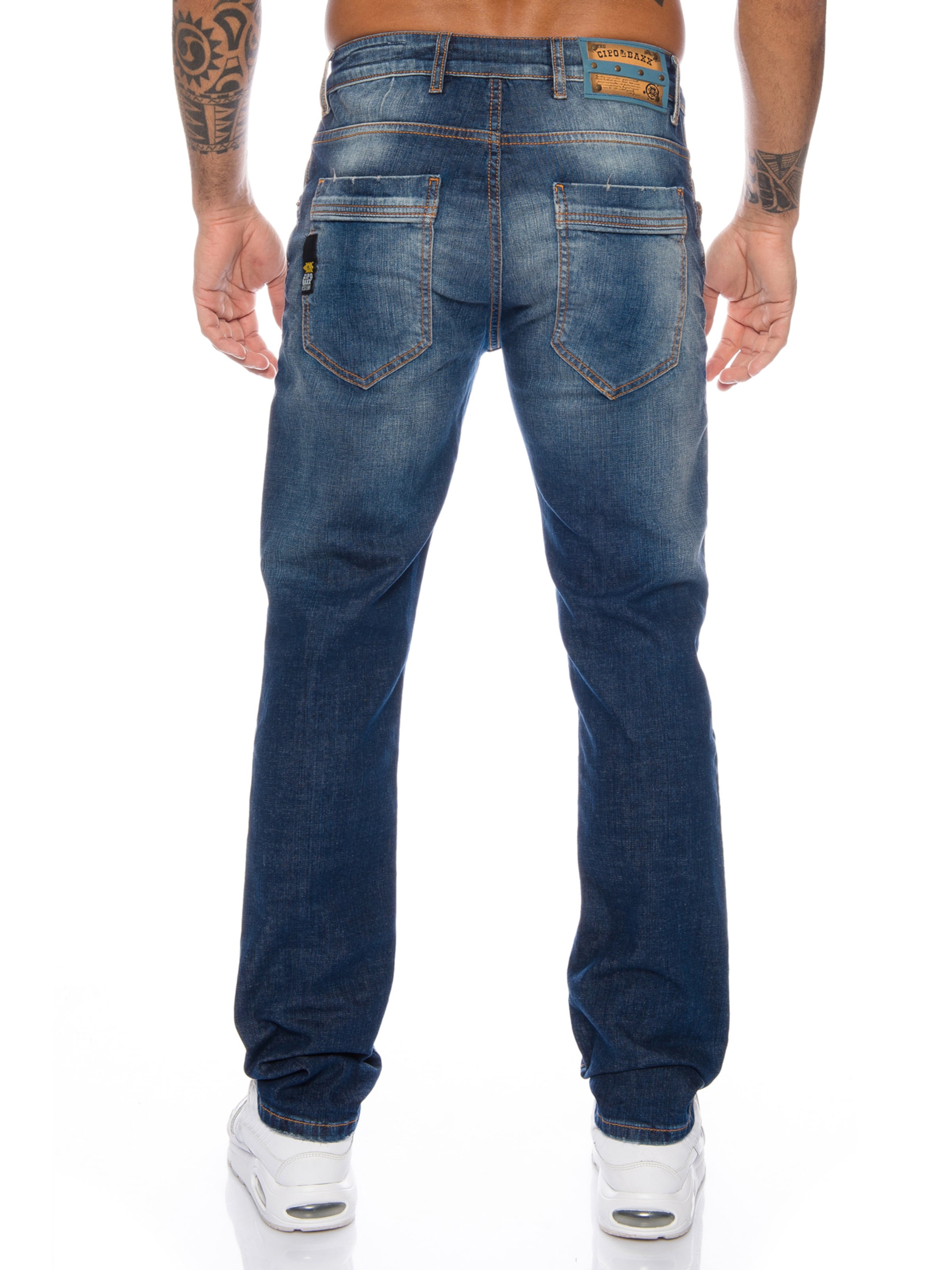 CIPO & BAXX Regular Jeans 'BJ186A'‌ in Blau