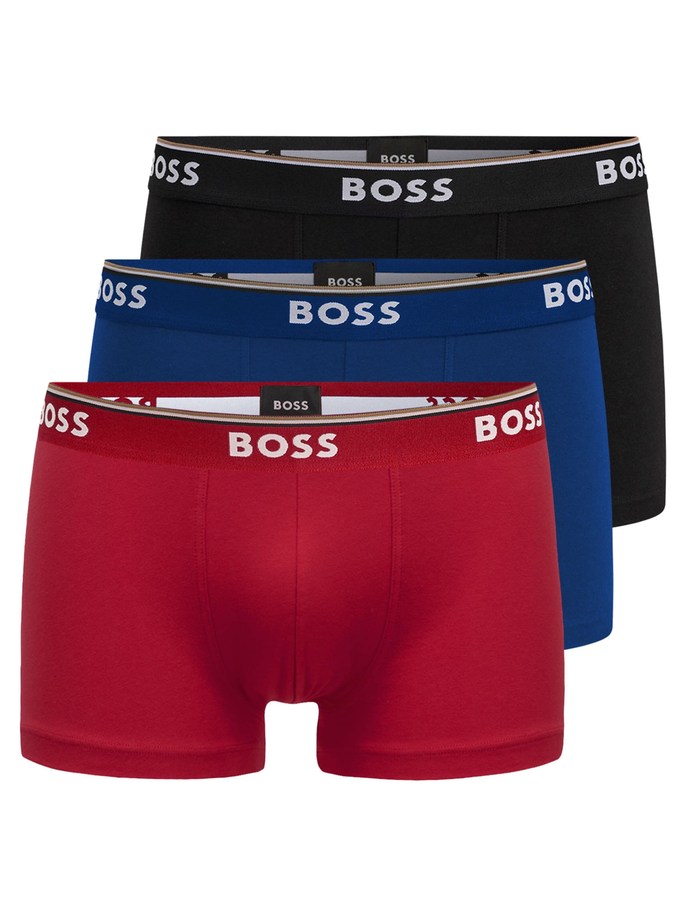 BOSS Boxershorts 'Power Trunks'‌ in Rot: Vorderseite