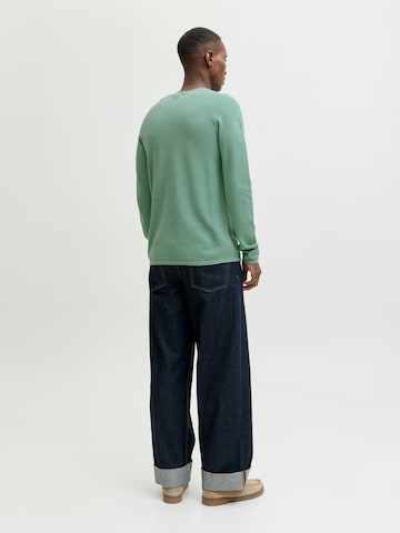JACK & JONES Sweater 'HILL' in Green