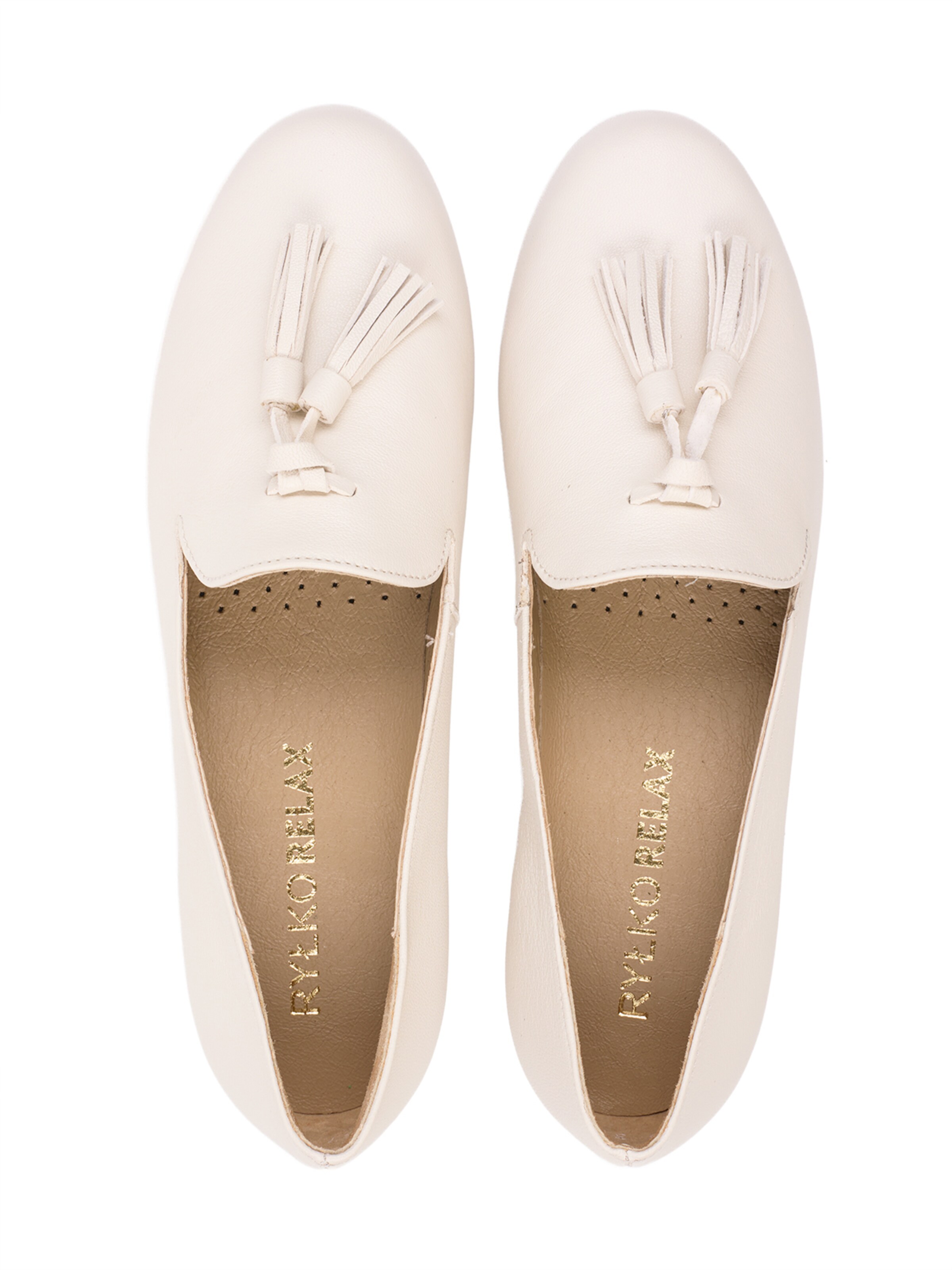 Papuci de casă de la RYLKO pe bej