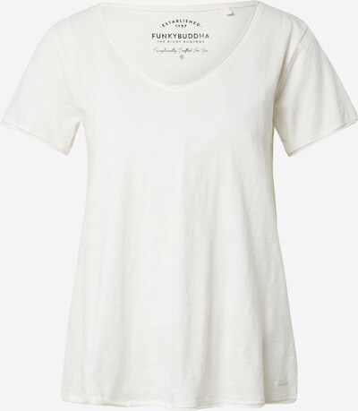Funky Buddha Shirt in weiß, Produktansicht