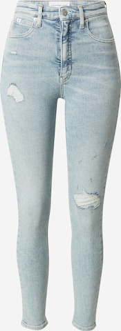 Calvin Klein Jeans Skinny Jeans in Blauw: voorkant