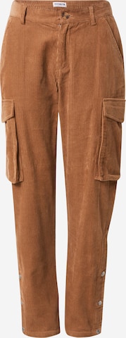 ABOUT YOU Limited Regular Pants 'Noel' in Brown: front