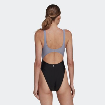 ADIDAS SPORTSWEAR Active Swimsuit 'Colorblock' in Purple