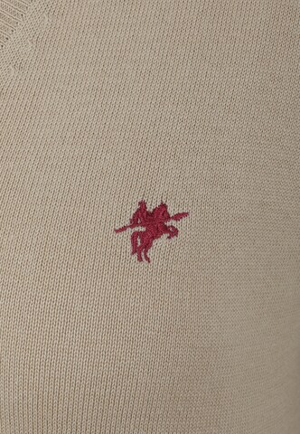 DENIM CULTURE Sweter 'ISABELLA' w kolorze beżowy