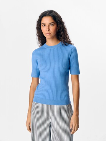 OBJECT Trui in Blauw: voorkant