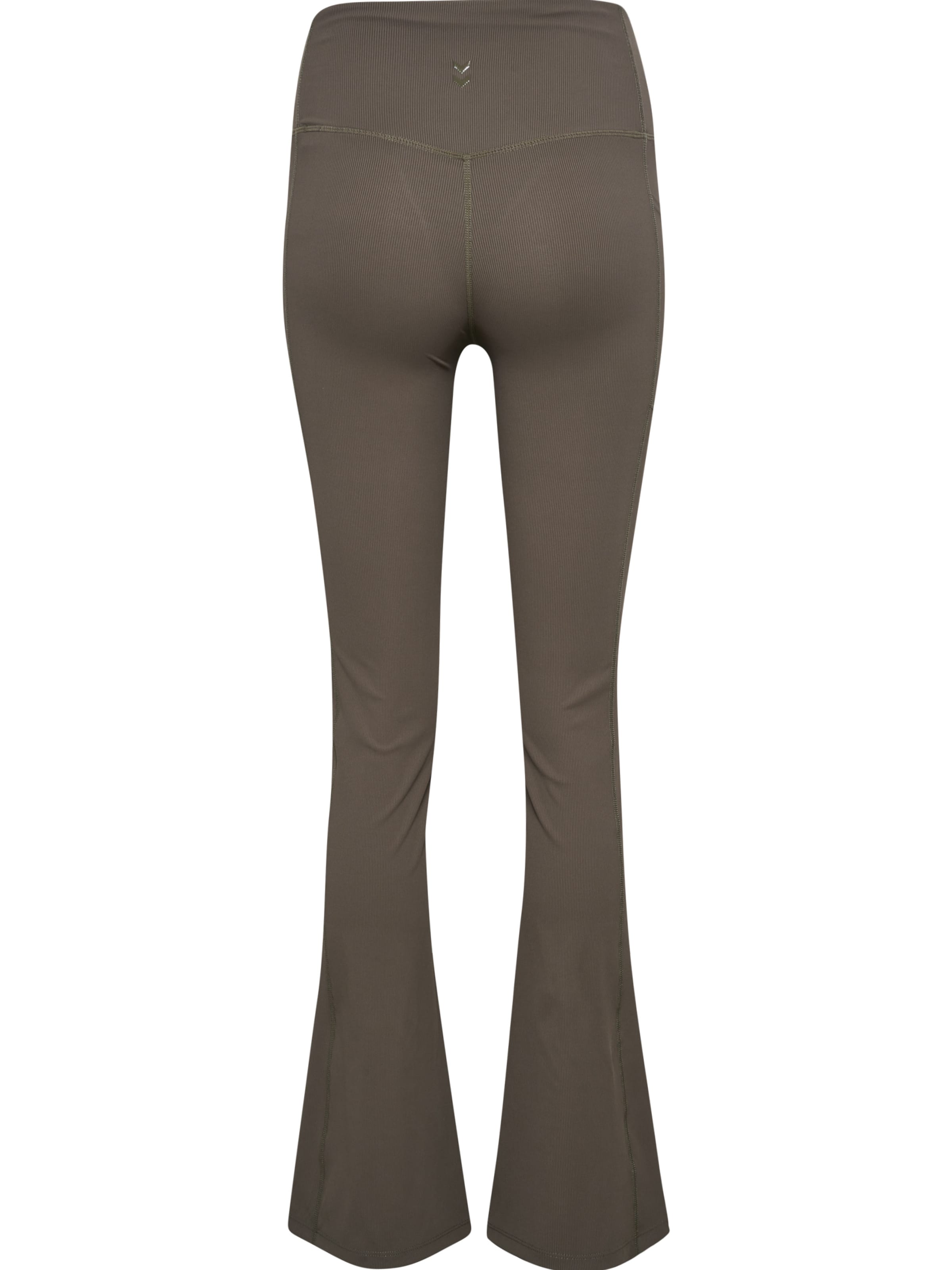 Hummel Flared Workout Pants in Brown
