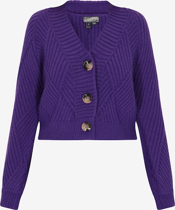 DreiMaster VintageKardigan - ljubičasta boja: prednji dio