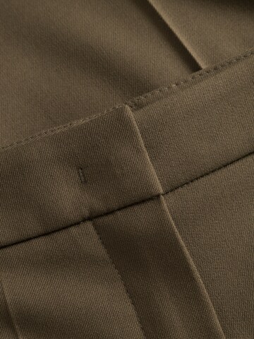 JOOP! Flared Trousers with creases in Green