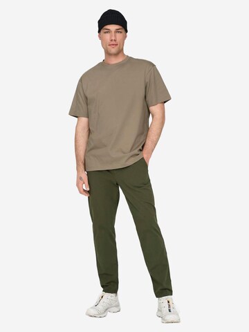 Only & Sons Shirt 'Onsfred' in Grey