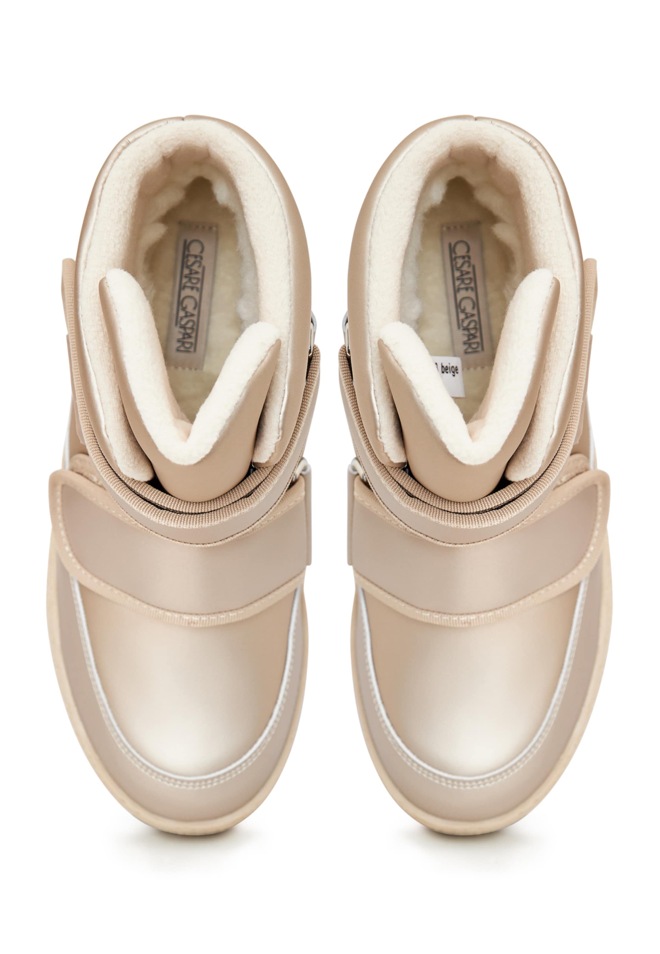CESARE GASPARI Snowboots in Beige