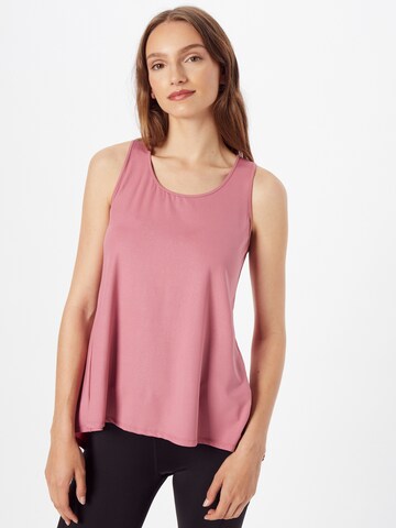 Marika Sports Top 'EMERALD' in Pink: front