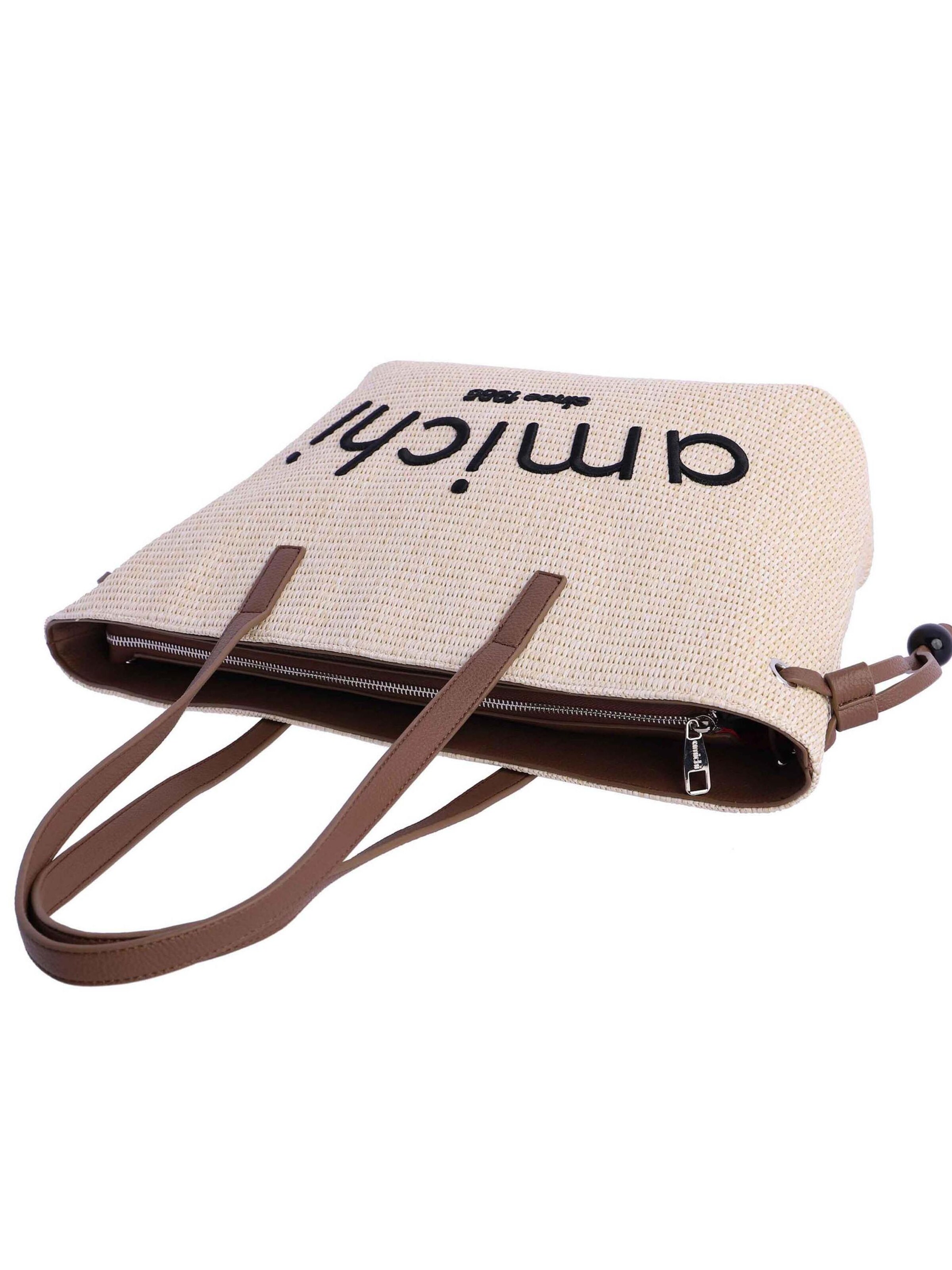 Amichi - Shopper 'Azura' en beige