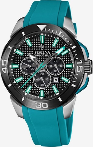 Montre à affichage analogique FESTINA en bleu : devant